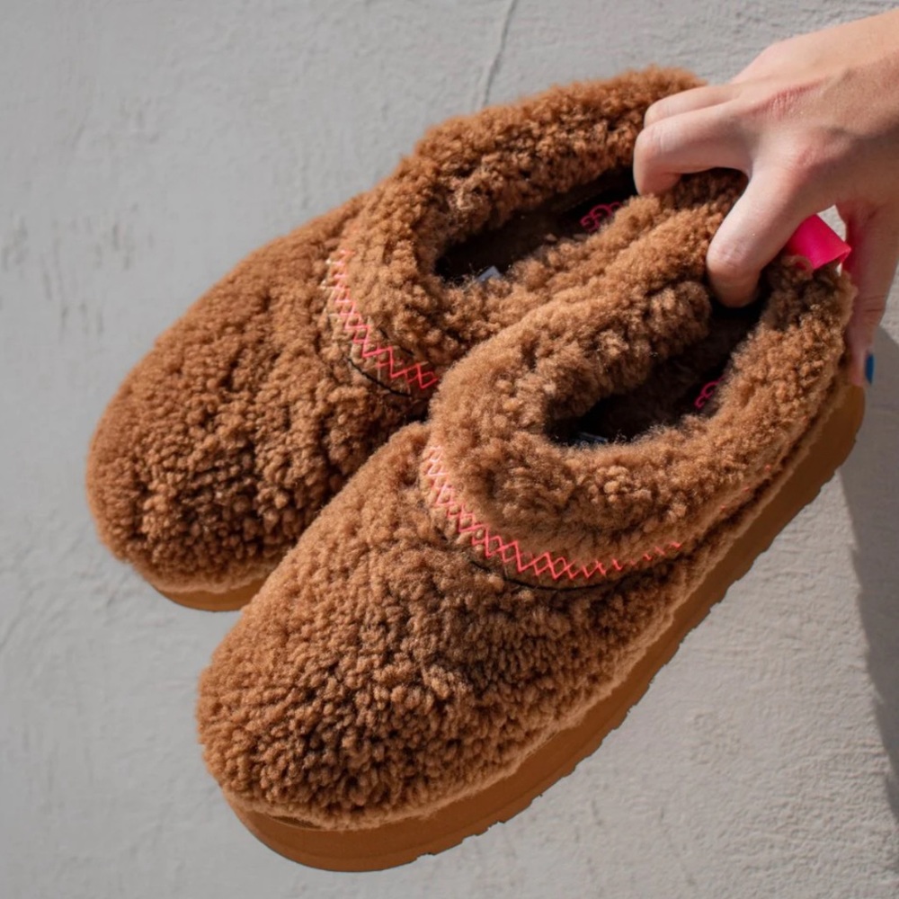 ❤️🤎BNIB UGG: Tazz Braid in Hardwood Platform Slipper - Womens 6❤️🤎 - Picture 6 of 6